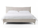 Dysart - Modern Grey Fabric Bed