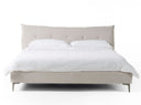 Dysart - Modern Grey Fabric Bed