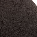 Kilmer Modern Black Curved Fabric Sectional Sofa