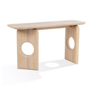 Osaka - Modern Natural Ash + Rust Fabric Dining Chair