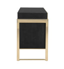 Rothsay - Modern Wenge + Gold Dresser
