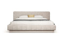 Concord - Modern Light Grey Velvet Bed