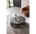 Airdrie - Modern Antique Grey End Table