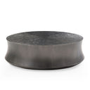 Airdrie - Modern Antique Grey Round Coffee Table Set