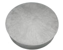 Airdrie - Modern Antique Grey Small Round Coffee Table