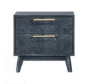 Diana - Modern Grey Ash Mirror