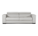 Icon - Modern Italian White Leather Sofa Bed