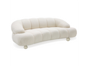Drayton - Modern Off-White Fabric Sectional Sofa
