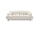 Drayton - Modern Off-White Fabric Sectional Sofa