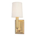 Aged Brass Clinton Wall Sconce 4" by Hudson Valley