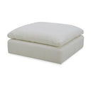 Vicki - Modern Grey Fabric Ottoman