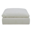 Vicki - Modern Off-White Fabric Modular Armless Seat