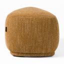 Kinsey - Modern Mustard Small River Rock Ottoman