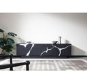 Penrose + Aspen - Modern Beige + Brown Ash 4-Piece Bedroom Set