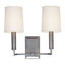 Polished Nickel Clinton Wall Sconce 11" by Hudson Valley