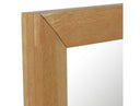 Santa Barbara - Modern Natural Rectangular Mirror