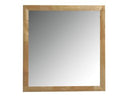Santa Barbara - Modern Natural Rectangular Mirror