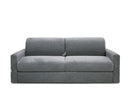 Revers - Italian Modern Grey Fabric 63" Sofa Bed