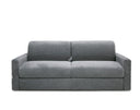 Revers - Italian Modern Grey Fabric 63" Sofa Bed