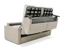 Revers - Italian Modern Sand Fabric 63" Sofa Bed