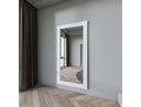 Glinda - Modern Brushed Brass Floor Mirror