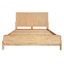 Mikala - Modern Natural Oak Bed