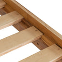 mikala - modern natural oak bed