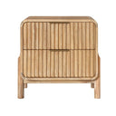 Mikala - Modern Natural Oak Nightstand