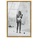 Tennis is Her Roman Empire BW | Acrylic Panel
