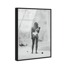 Tennis is Her Roman Empire BW | Acrylic Panel