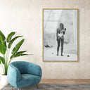 Tennis is Her Roman Empire BW | Acrylic Panel
