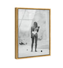 Tennis is Her Roman Empire BW | Acrylic Panel