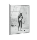Tennis is Her Roman Empire BW | Acrylic Panel