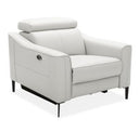 Eden - Modern Camel Leather Recliner Chair