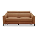 Eden - Modern Camel Leather Recliner Chair