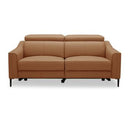 Eden - Modern Camel Leather Recliner Chair