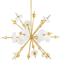 Aged Brass Maynard Chandelier 44.5" by Hudson Valley