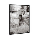 Nude Beach Reader BW I | Acrylic Panel