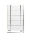 Cartier - Modern White + Stainless Steel Chest