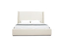 Byrne - Modern Off White Fabric Bed