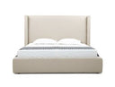 Byrne - Modern Beige Fabric Bed