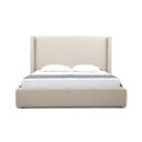 Byrne - Modern Beige Fabric Bed