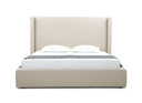 Byrne - Modern Beige Fabric Bed