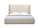 Byrne - Modern Beige Fabric Bed