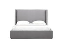 Byrne - Modern Grey Fabric Bed