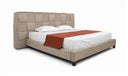 McKamey - Modern Beige Fabric Bed