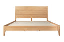 seattle - modern natural oak bedroom set