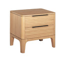 Seattle - Modern Natural Oak Bedroom Set