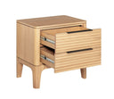 Seattle - Modern Natural Oak Bedroom Set