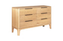 Seattle - Modern Natural Oak Bedroom Set